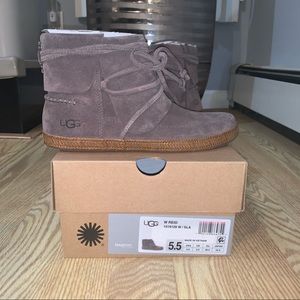 UGG Reid Moccasin Ankle Boots (Slate)